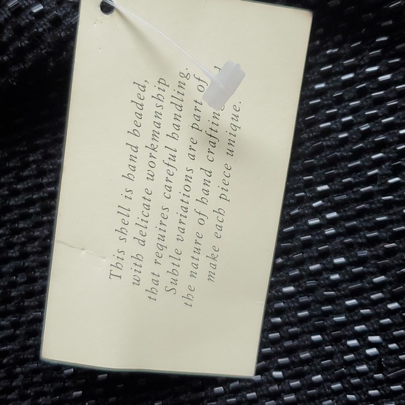 Banana Republic womens 100% merino wool hand beaded tank NWT size xs - Picture 5 of 8